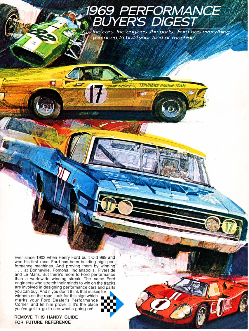 1969 Ford Performance Brochure Page 2